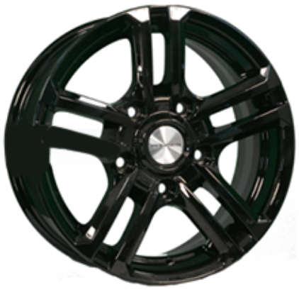 Диски Khomen Wheels KHW1602 (Niva 4x4) Black
